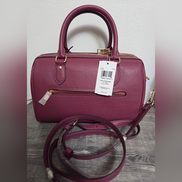 NWT Coach Rowen Satchel Crossbody - Picture 2 of 10